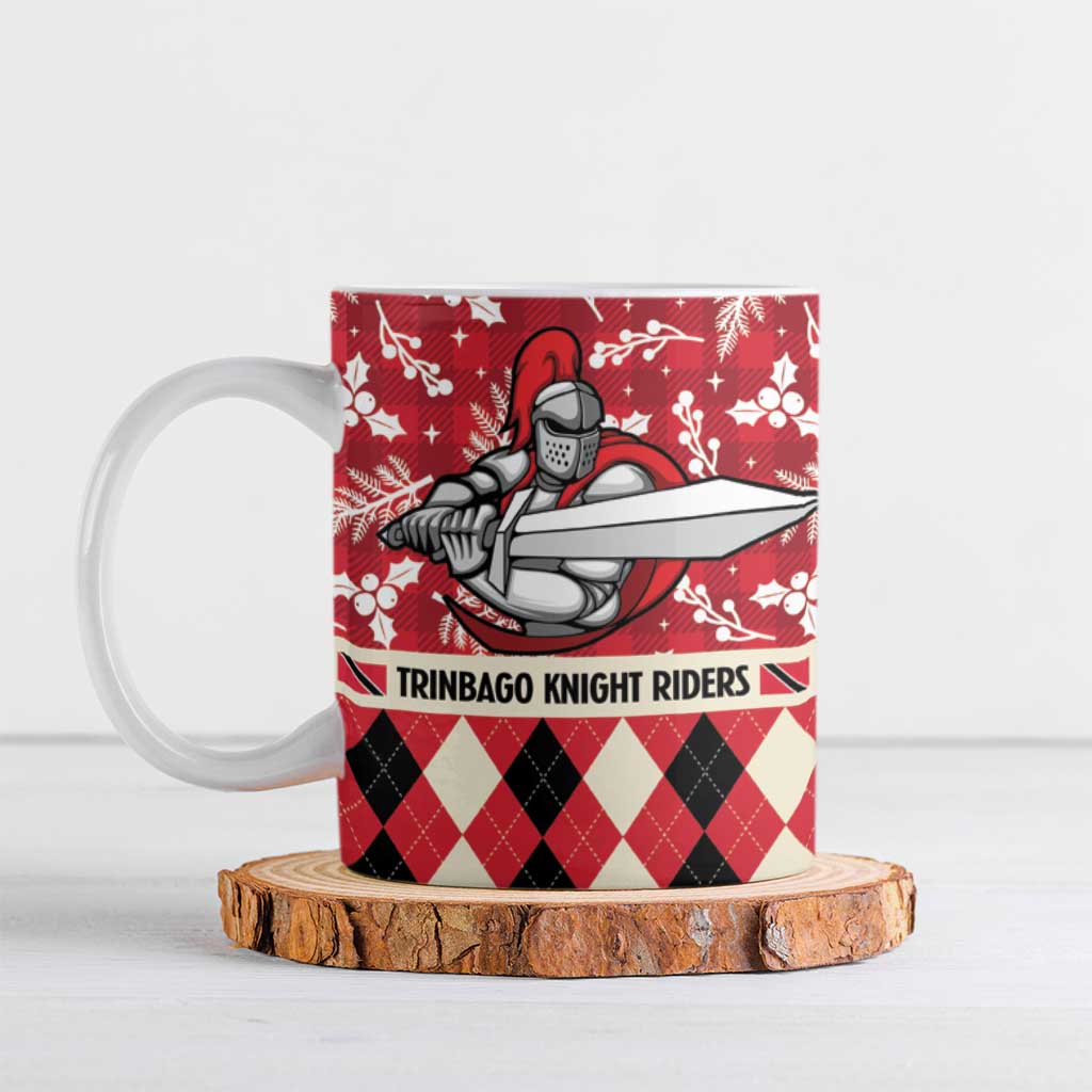 Personalized Trinbago Cricket Christmas Ceramic Mug Merry Xmas Knight Riders - Wonder Print Shop