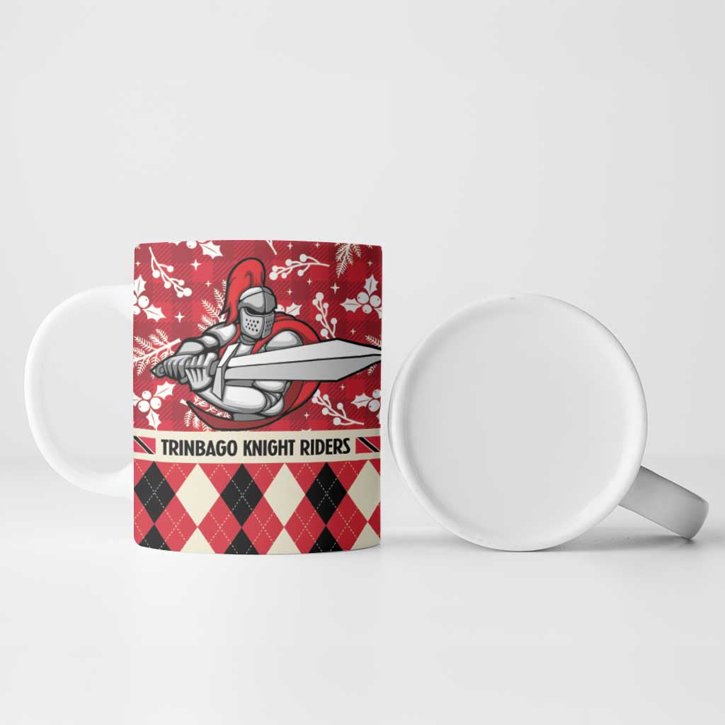 Personalized Trinbago Cricket Christmas Ceramic Mug Merry Xmas Knight Riders - Wonder Print Shop