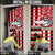 Personalized Trinbago Cricket Christmas Door Cover Merry Xmas Knight Riders - Wonder Print Shop