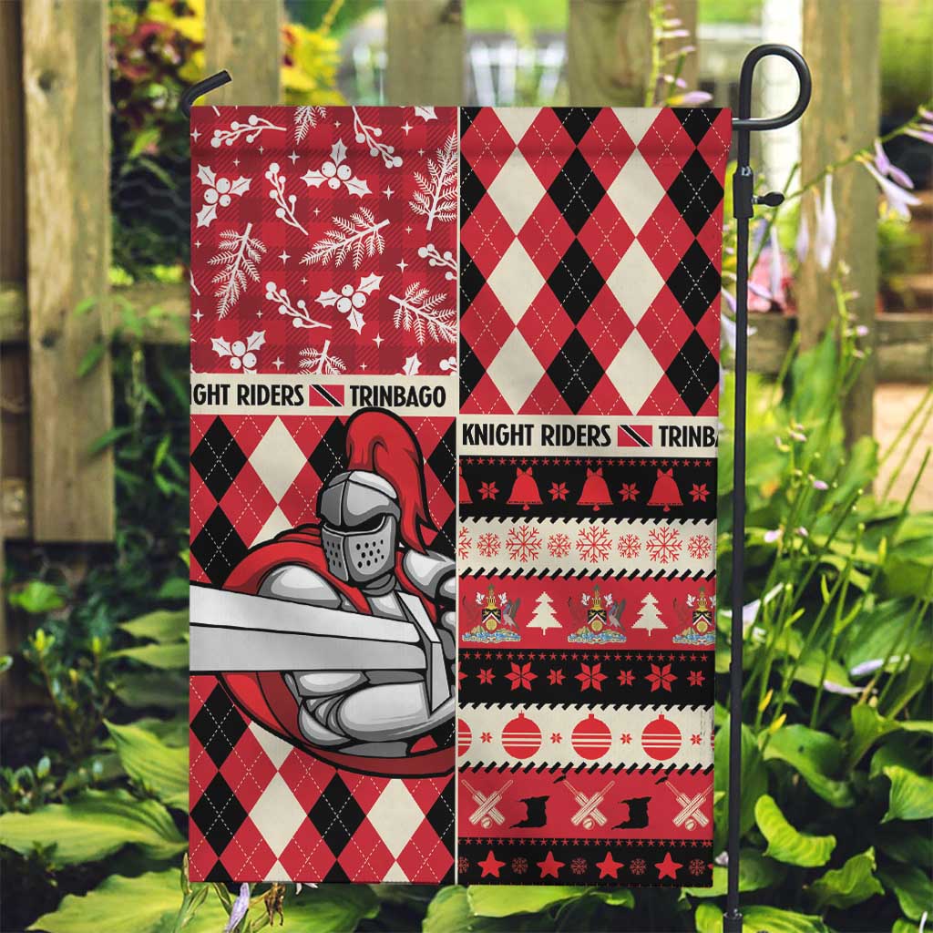 Trinbago Cricket Christmas Garden Flag Merry Xmas Knight Riders - Wonder Print Shop