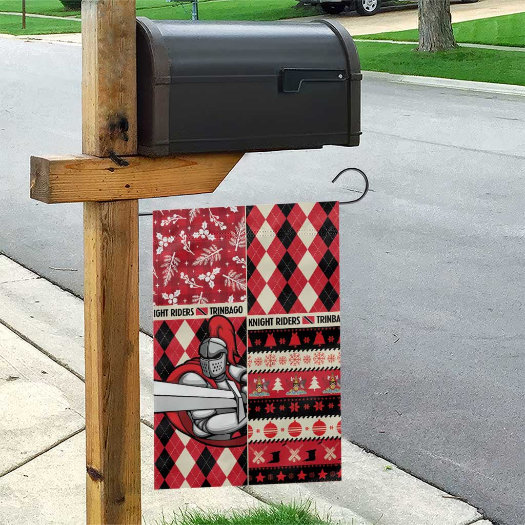 Trinbago Cricket Christmas Garden Flag Merry Xmas Knight Riders - Wonder Print Shop