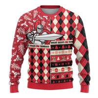 Personalized Trinbago Cricket Christmas Ugly Christmas Sweater Merry Xmas Knight Riders - Wonder Print Shop