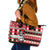 Trinbago Cricket Christmas Leather Tote Bag Merry Xmas Knight Riders - Wonder Print Shop