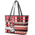 Trinbago Cricket Christmas Leather Tote Bag Merry Xmas Knight Riders - Wonder Print Shop