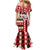 Personalized Trinbago Cricket Christmas Mermaid Dress Merry Xmas Knight Riders - Wonder Print Shop
