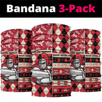 Trinbago Cricket Christmas Neck Gaiter Merry Xmas Knight Riders - Wonder Print Shop