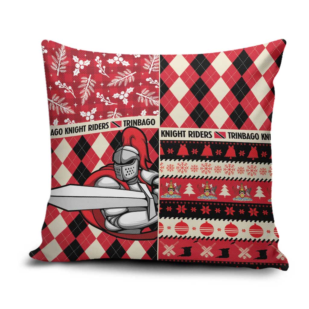 Trinbago Cricket Christmas Pillow Cover Merry Xmas Knight Riders - Wonder Print Shop