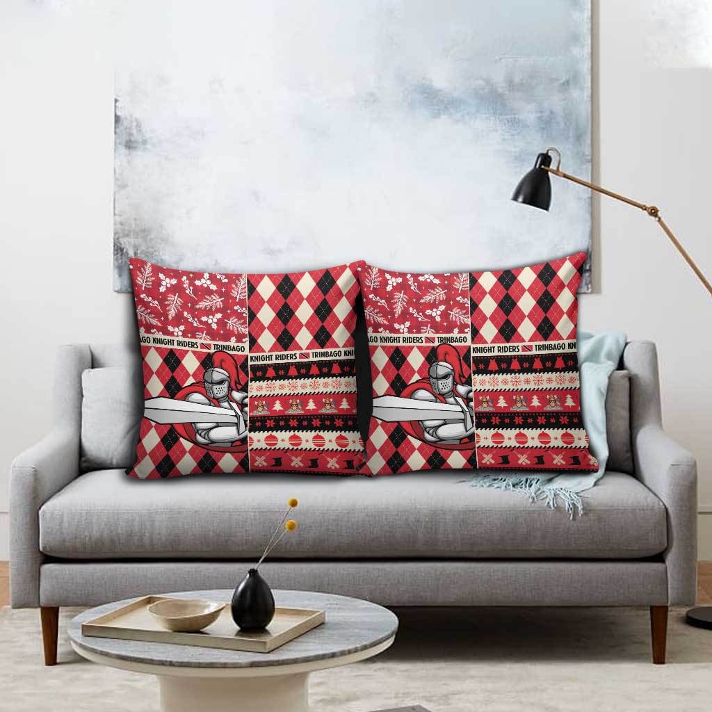 Trinbago Cricket Christmas Pillow Cover Merry Xmas Knight Riders - Wonder Print Shop