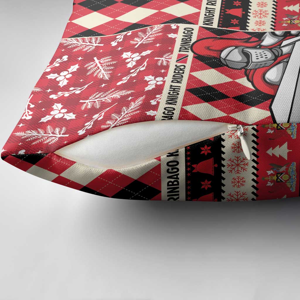 Trinbago Cricket Christmas Pillow Cover Merry Xmas Knight Riders - Wonder Print Shop