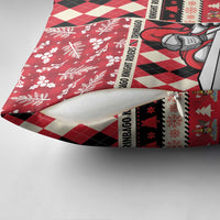 Trinbago Cricket Christmas Pillow Cover Merry Xmas Knight Riders - Wonder Print Shop