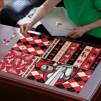 Trinbago Cricket Christmas Puzzle Merry Xmas Knight Riders - Wonder Print Shop