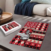 Trinbago Cricket Christmas Puzzle Merry Xmas Knight Riders - Wonder Print Shop