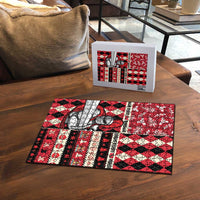 Trinbago Cricket Christmas Puzzle Merry Xmas Knight Riders - Wonder Print Shop