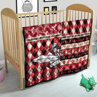 Trinbago Cricket Christmas Quilt Merry Xmas Knight Riders - Wonder Print Shop