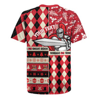 Personalized Trinbago Cricket Christmas Rugby Jersey Merry Xmas Knight Riders - Wonder Print Shop