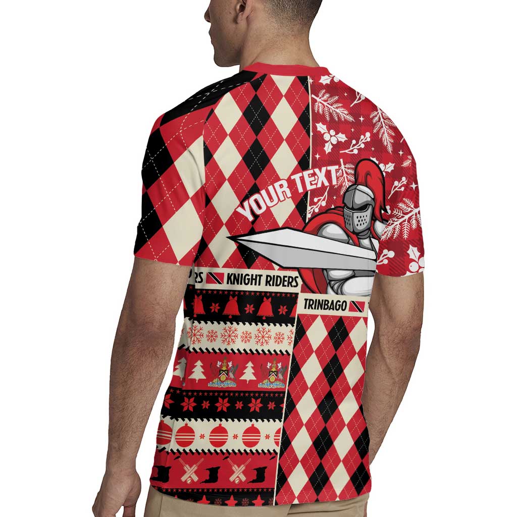 Personalized Trinbago Cricket Christmas Rugby Jersey Merry Xmas Knight Riders - Wonder Print Shop