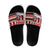 Trinbago Cricket Christmas Slide Sandals Merry Xmas Knight Riders - Wonder Print Shop