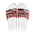 Trinbago Cricket Christmas Slide Sandals Merry Xmas Knight Riders - Wonder Print Shop