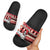 Trinbago Cricket Christmas Slide Sandals Merry Xmas Knight Riders - Wonder Print Shop