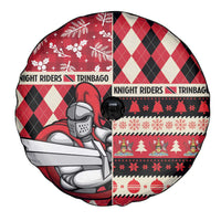 Trinbago Cricket Christmas Spare Tire Cover Merry Xmas Knight Riders - Wonder Print Shop
