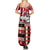 Personalized Trinbago Cricket Christmas Summer Maxi Dress Merry Xmas Knight Riders - Wonder Print Shop