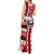 Personalized Trinbago Cricket Christmas Tank Maxi Dress Merry Xmas Knight Riders - Wonder Print Shop