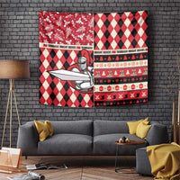 Trinbago Cricket Christmas Tapestry Merry Xmas Knight Riders - Wonder Print Shop