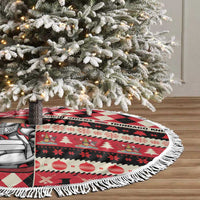 Trinbago Cricket Christmas Tree Skirt Merry Xmas Knight Riders - Wonder Print Shop