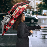 Trinbago Cricket Christmas Umbrella Merry Xmas Knight Riders - Wonder Print Shop