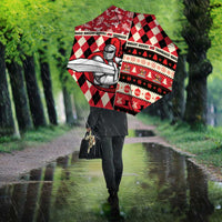 Trinbago Cricket Christmas Umbrella Merry Xmas Knight Riders - Wonder Print Shop