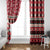 Trinbago Cricket Christmas Window Curtain Merry Xmas Knight Riders - Wonder Print Shop