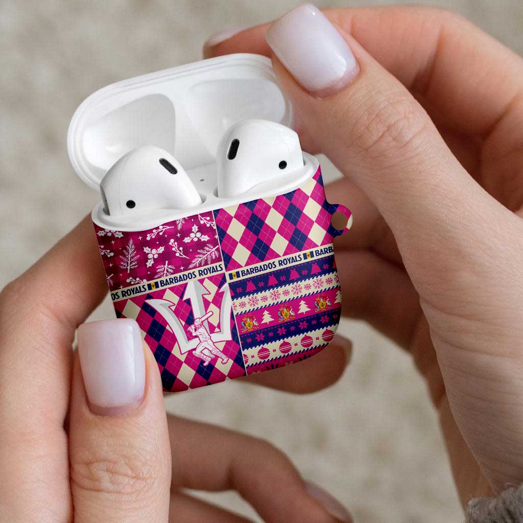 Barbados Cricket Christmas AirPods Case Merry Xmas Royals - Wonder Print Shop