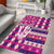 Barbados Cricket Christmas Area Rug Merry Xmas Royals - Wonder Print Shop