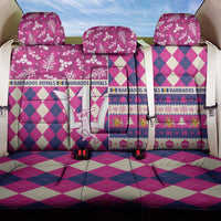 Barbados Cricket Christmas Back Car Seat Cover Merry Xmas Royals - Wonder Print Shop