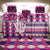 Barbados Cricket Christmas Back Car Seat Cover Merry Xmas Royals - Wonder Print Shop