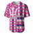 Personalized Barbados Cricket Christmas Baseball Jersey Merry Xmas Royals - Wonder Print Shop