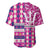Personalized Barbados Cricket Christmas Baseball Jersey Merry Xmas Royals - Wonder Print Shop
