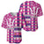 Personalized Barbados Cricket Christmas Baseball Jersey Merry Xmas Royals - Wonder Print Shop