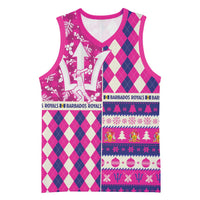 Personalized Barbados Cricket Christmas Basketball Jersey Merry Xmas Royals - Wonder Print Shop