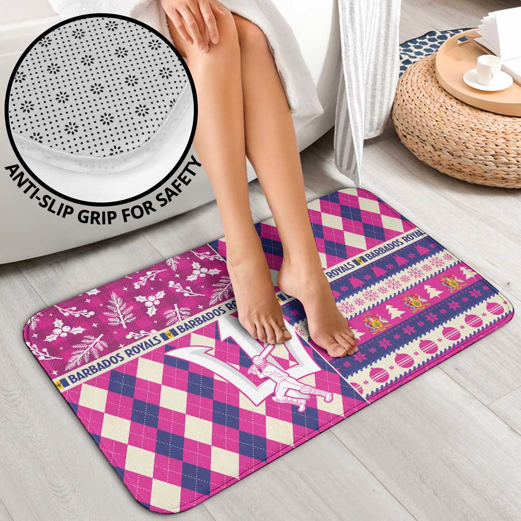 Barbados Cricket Christmas Bathroom Set Merry Xmas Royals - Wonder Print Shop