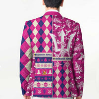 Personalized Barbados Cricket Christmas Blazer Merry Xmas Royals - Wonder Print Shop