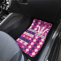 Personalized Barbados Cricket Christmas Car Mats Merry Xmas Royals - Wonder Print Shop
