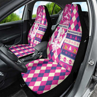 Barbados Cricket Christmas Car Seat Cover Merry Xmas Royals - Wonder Print Shop