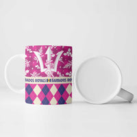Personalized Barbados Cricket Christmas Ceramic Mug Merry Xmas Royals - Wonder Print Shop