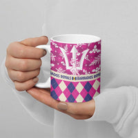 Personalized Barbados Cricket Christmas Ceramic Mug Merry Xmas Royals - Wonder Print Shop