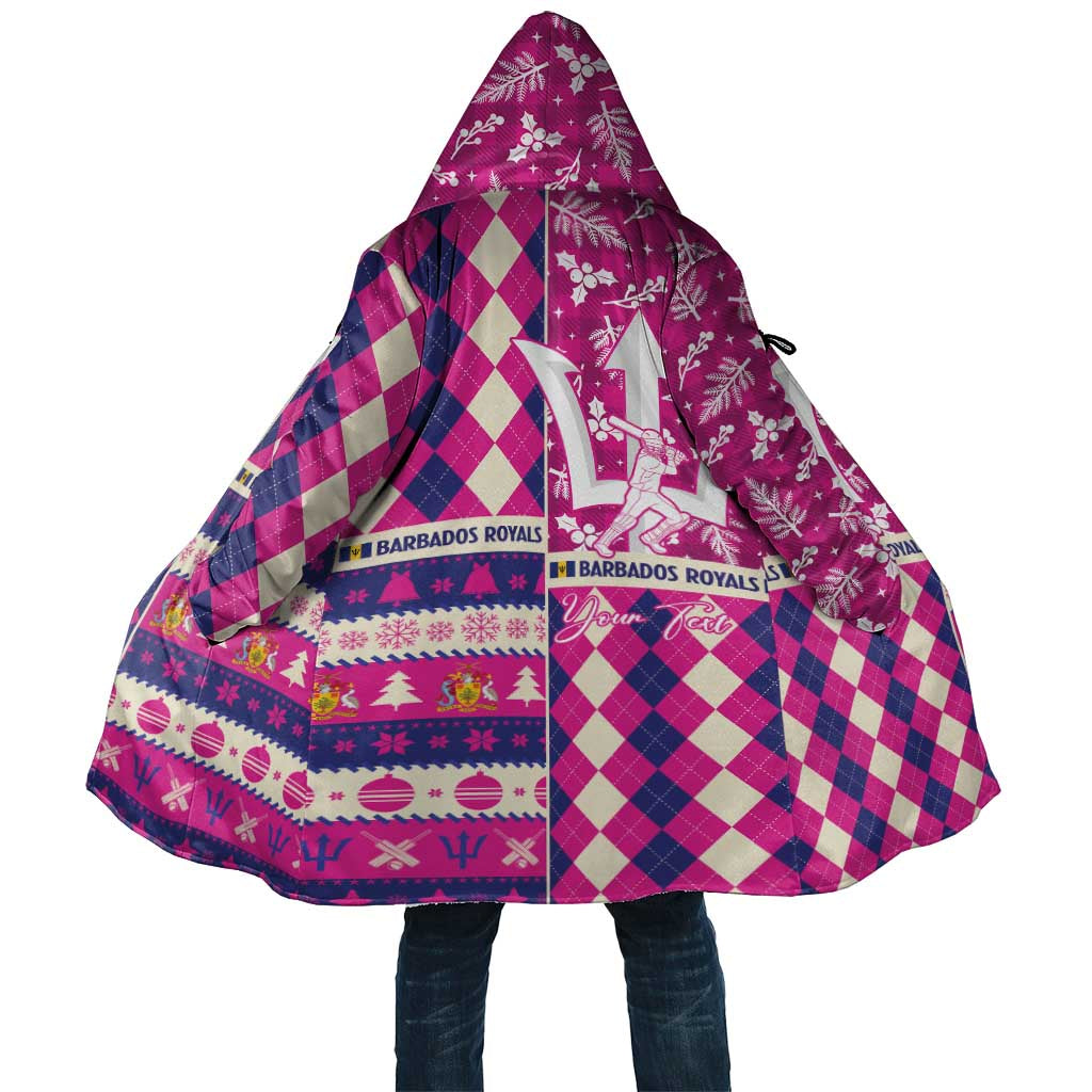 Personalized Barbados Cricket Christmas Cloak Merry Xmas Royals - Wonder Print Shop