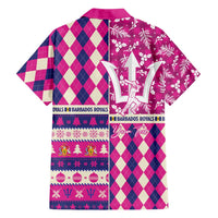 Personalized Barbados Cricket Christmas Family Matching Long Sleeve Bodycon Dress and Hawaiian Shirt Merry Xmas Royals - Wonder Print Shop