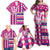 Personalized Barbados Cricket Christmas Family Matching Off Shoulder Maxi Dress and Hawaiian Shirt Merry Xmas Royals - Wonder Print Shop