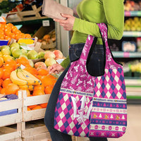 Barbados Cricket Christmas Grocery Bag Merry Xmas Royals - Wonder Print Shop