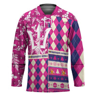 Personalized Barbados Cricket Christmas Hockey Jersey Merry Xmas Royals - Wonder Print Shop